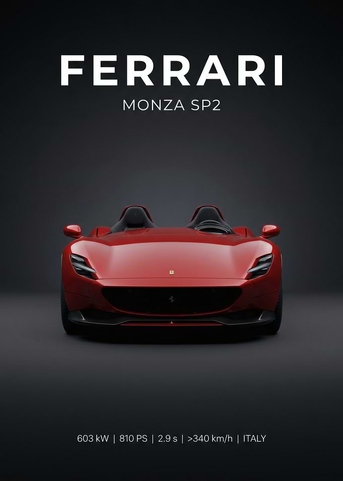 Ferrari Monza SP2 Car