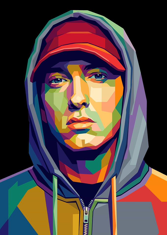 Eminem Pop Art Portrait