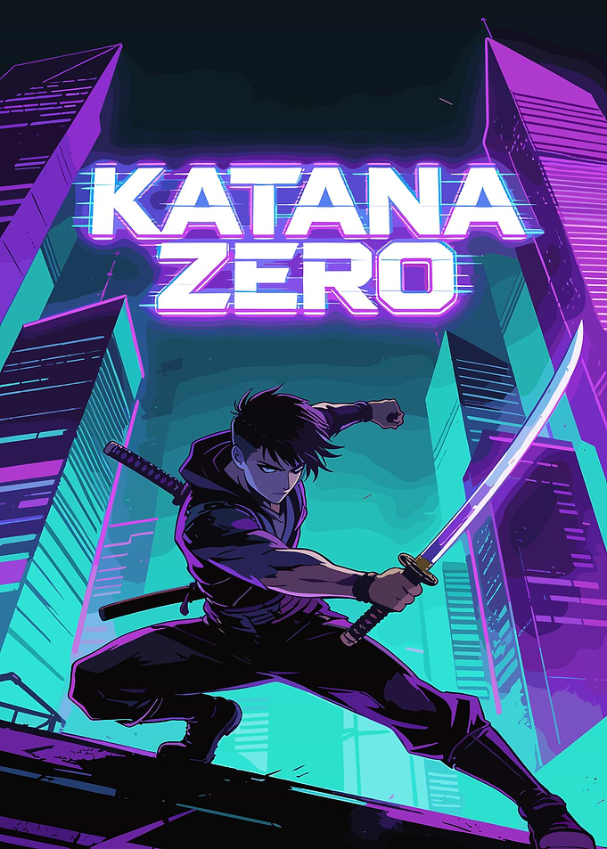 Katana Zero Anime Poster