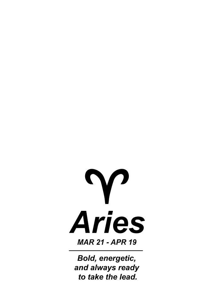 Aries Zodiac Sign