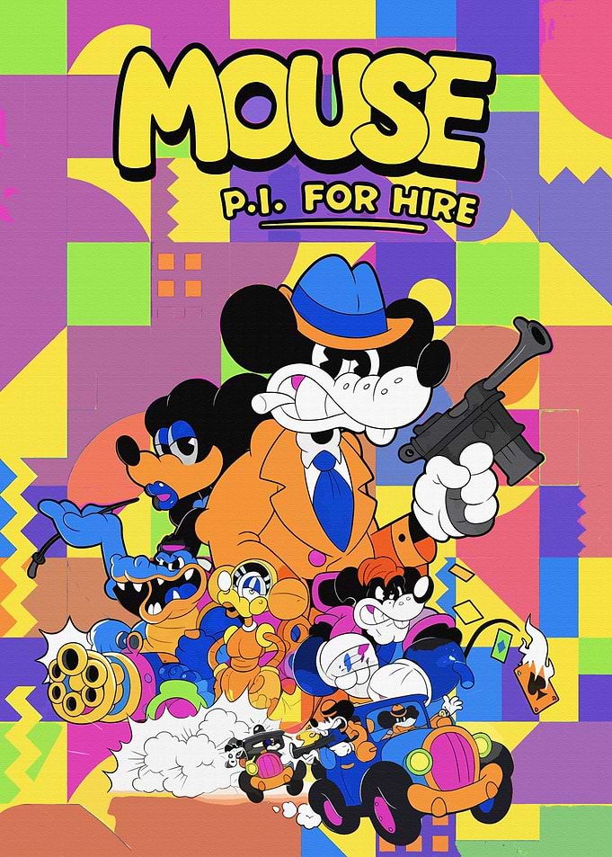 Mouse P.I For Hire Game Poster