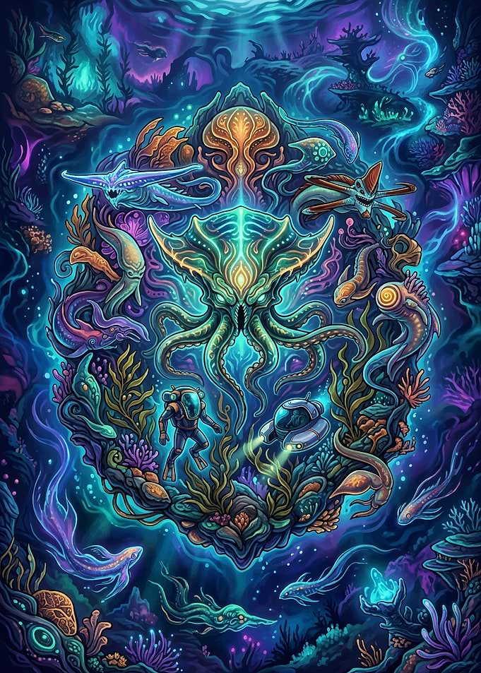 Subnautica Underwater Scene