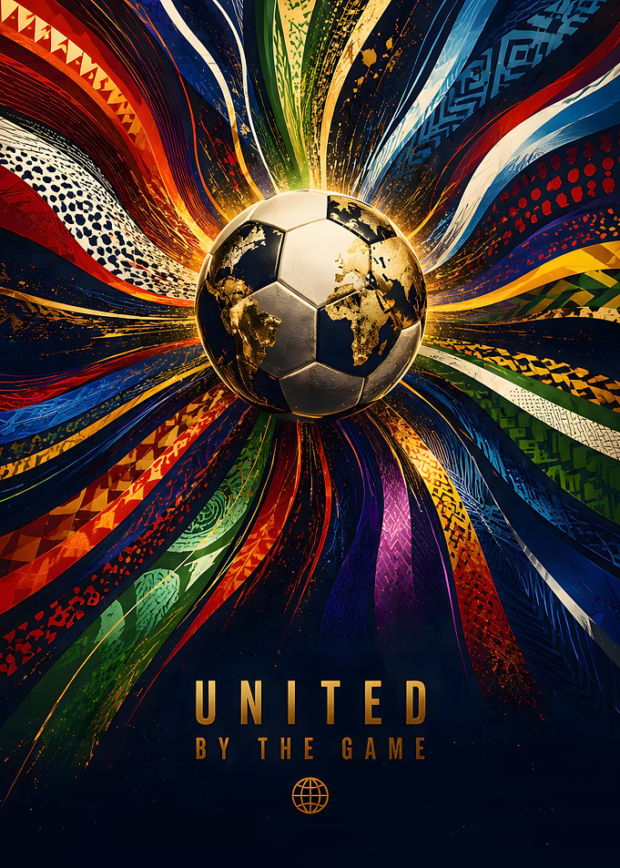 United by the Game Soccer Ball