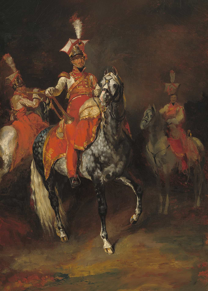 Mounted Trumpeters of Napoleon's Imperial Guard