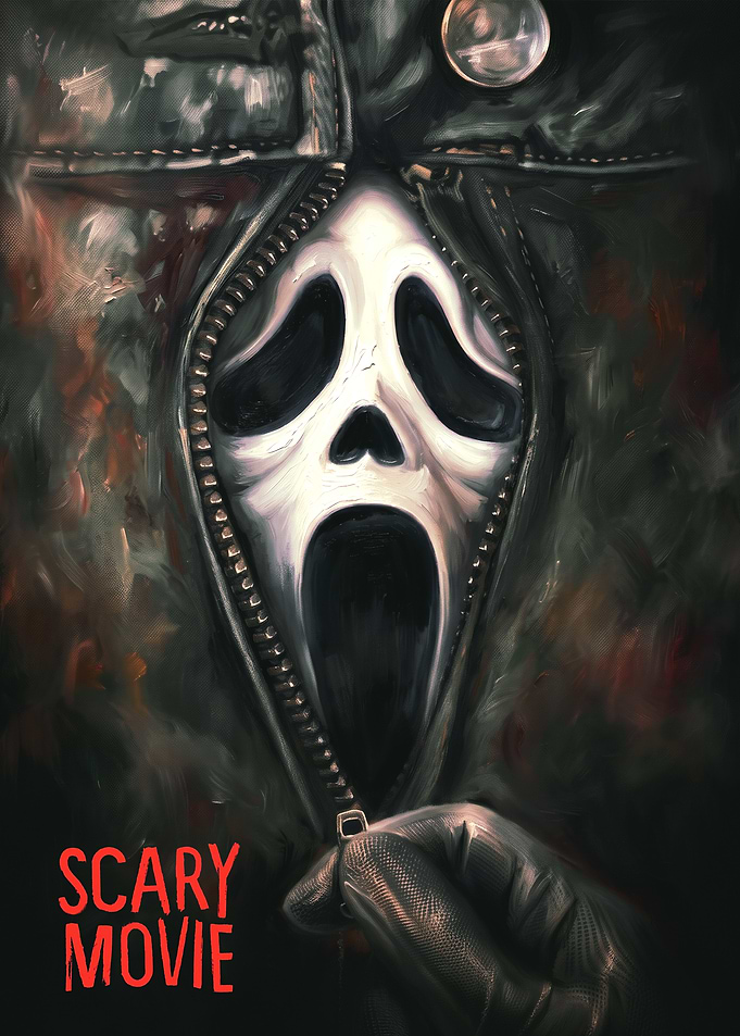 Scary Movie Painting