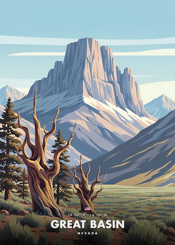 Great Basin National Park Poster