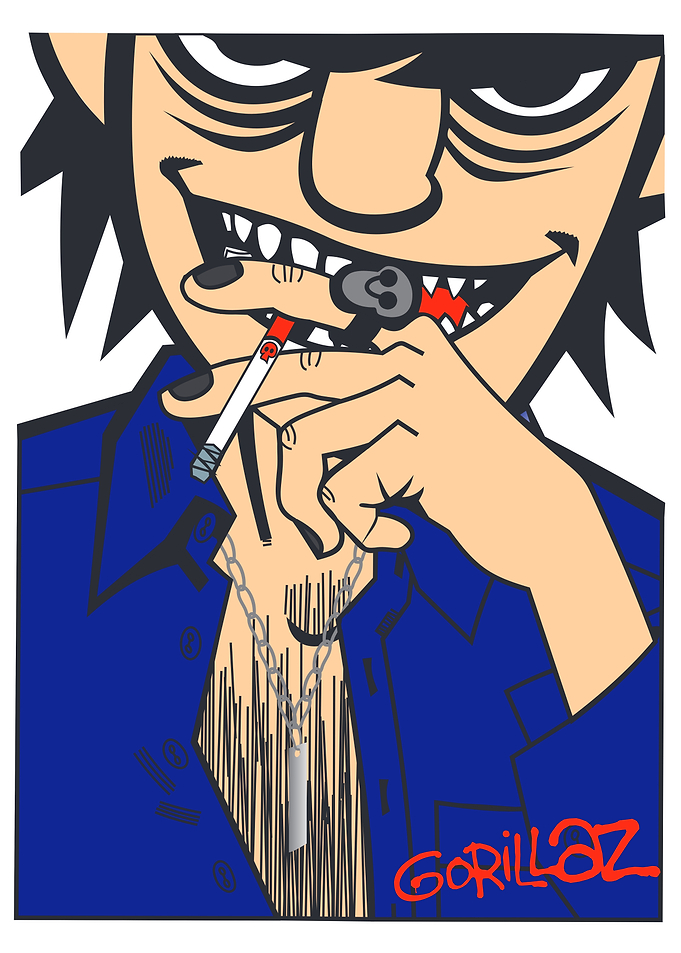 Gorillaz Character Murdoc
