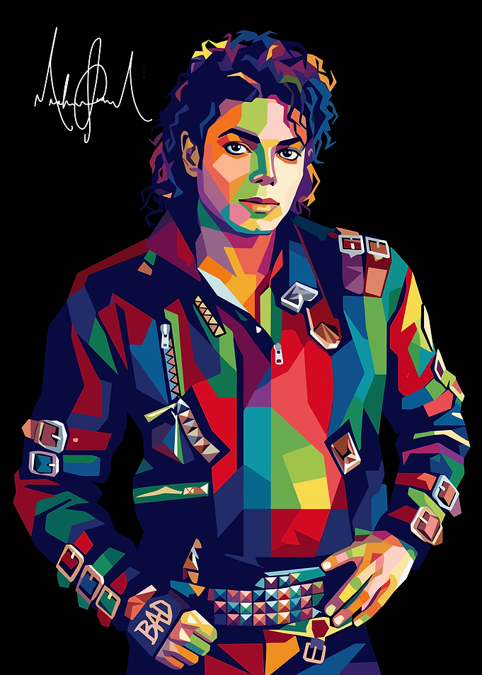 Michael Jackson Pop Art Portrait