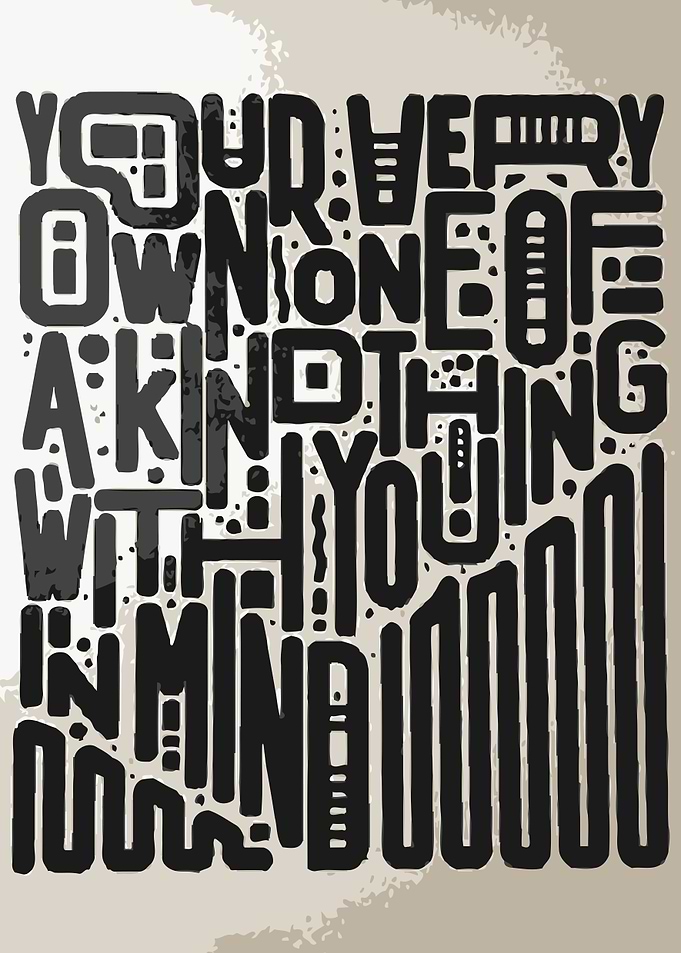 Inspirational Text Art