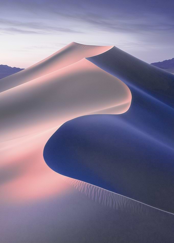 Desert Dunes at Sunset
