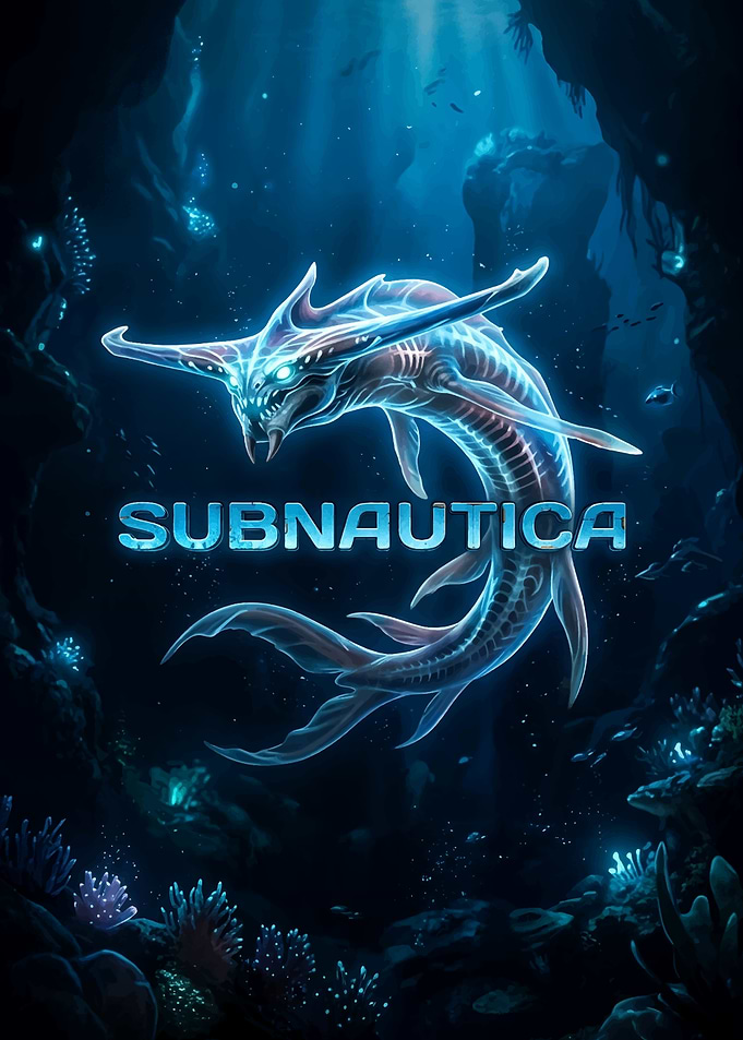 Subnautica Game Cover Art