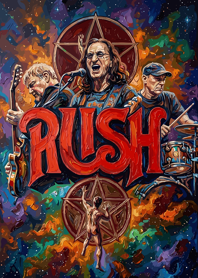 Rush Band Portrait