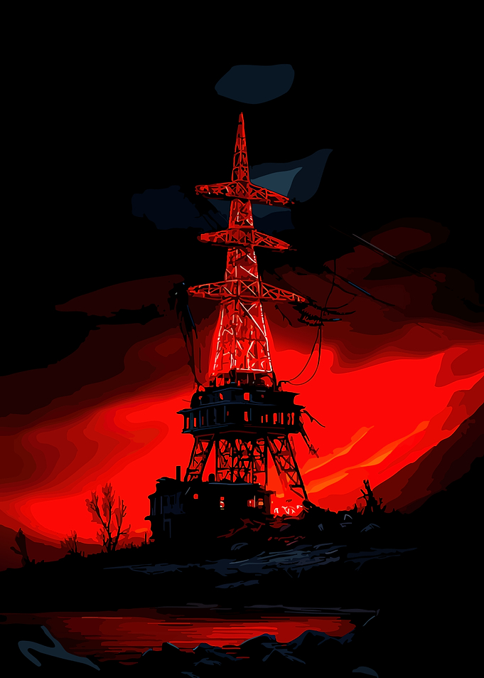 Post-Apocalyptic Power Tower