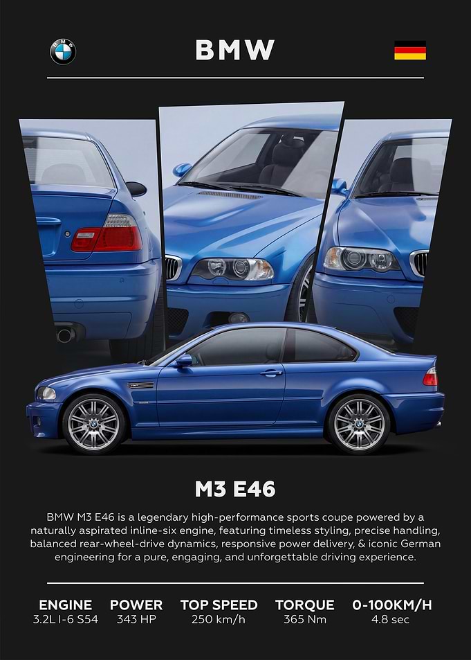 BMW M3 E46 Car