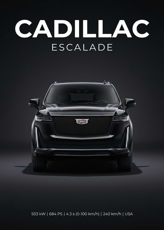 Cadillac Escalade Front View