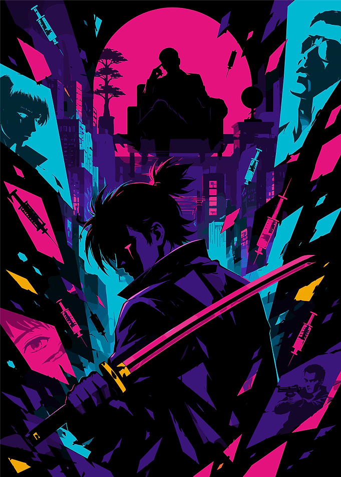 Samurai with Katana