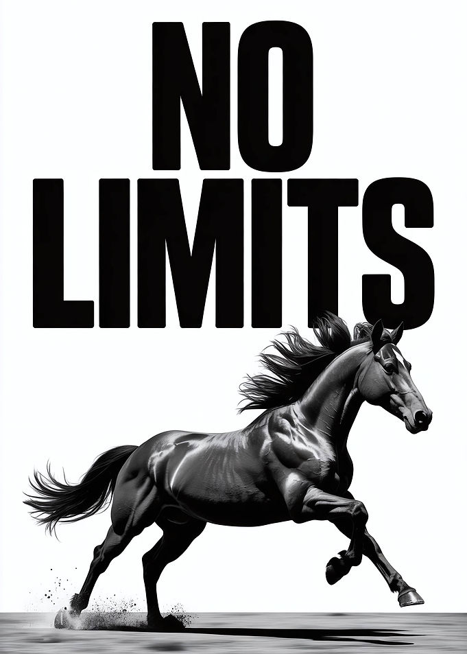 No Limits Horse Running