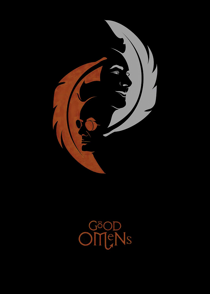 Good Omens Minimalist Poster