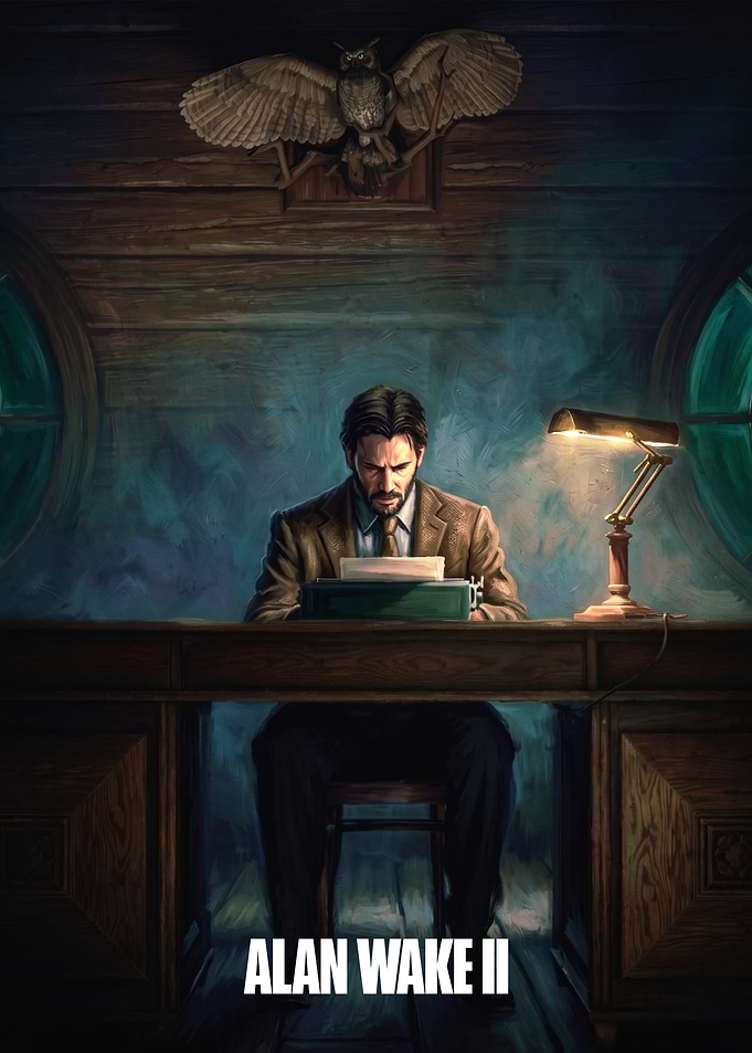 Alan Wake II Game Art