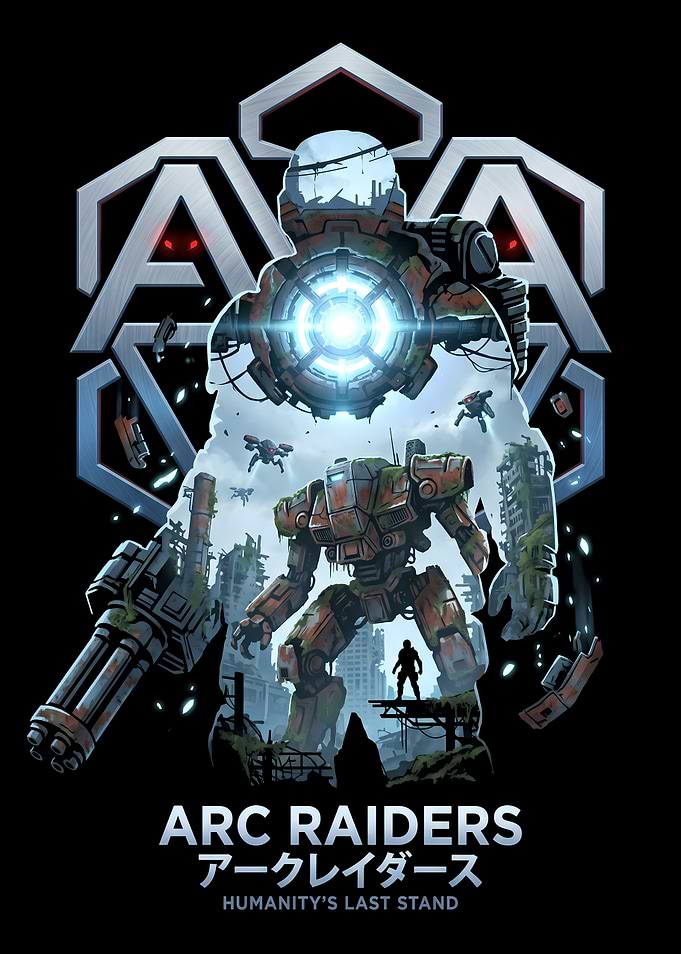 Arc Raiders Sci-Fi Mech Poster
