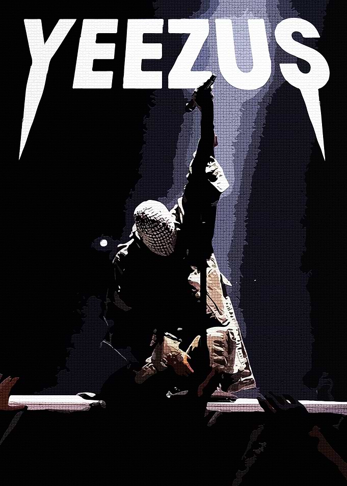 Kanye West Yeezus Tour Poster