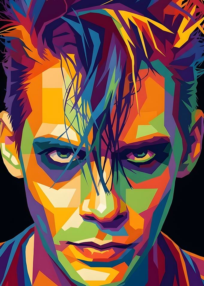 Tobias Forge Pop Art Portrait