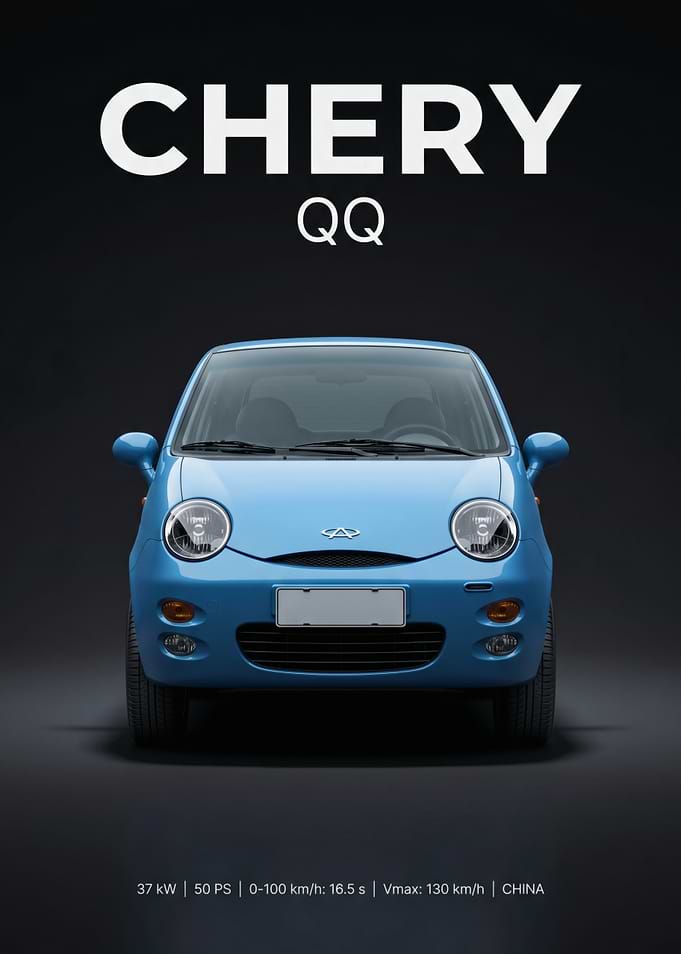 Chery QQ Blue Car