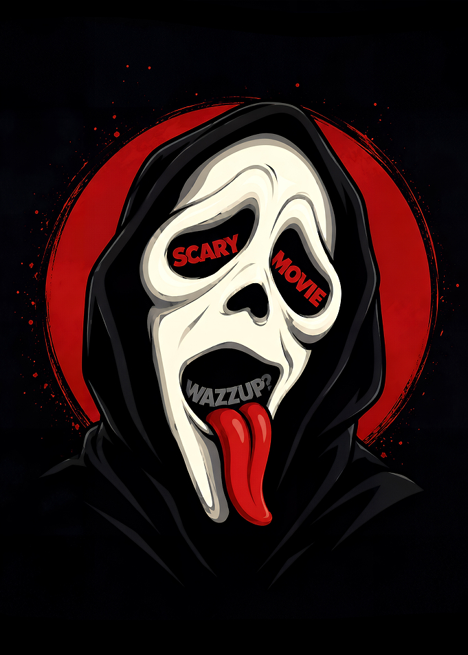 Scary Movie Ghostface Wazzup