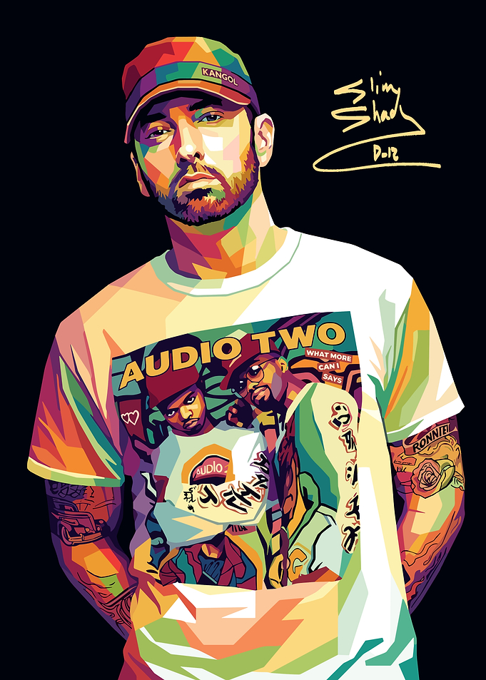 Eminem Pop Art Portrait