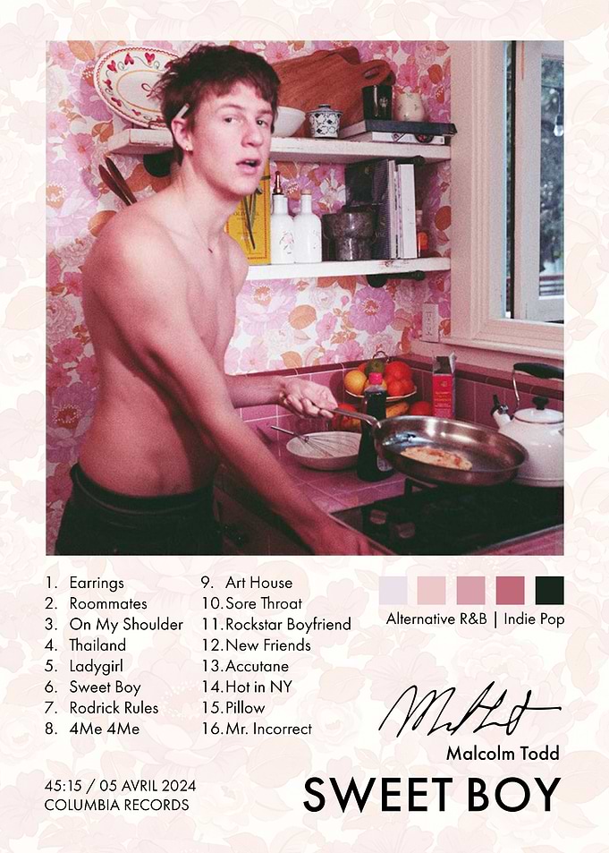 Malcolm Todd -Sweet Boy Album Cover