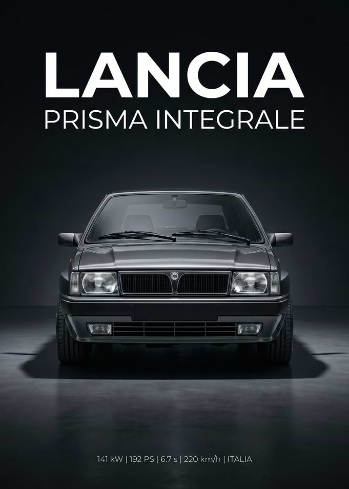 Lancia Prisma Integrale Car
