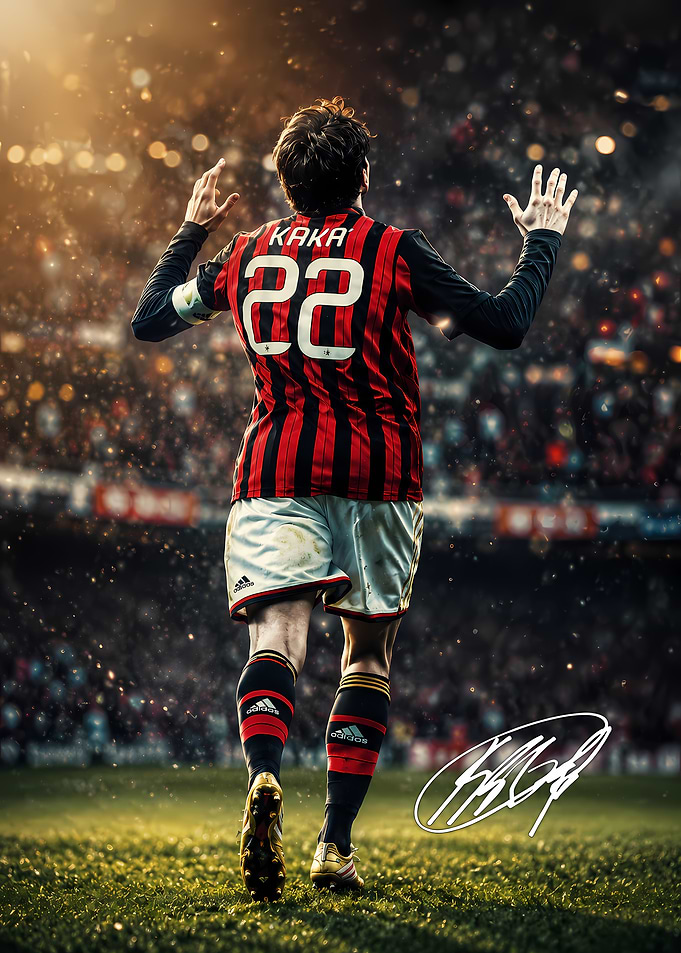 Kaka 22 AC Milan Celebration