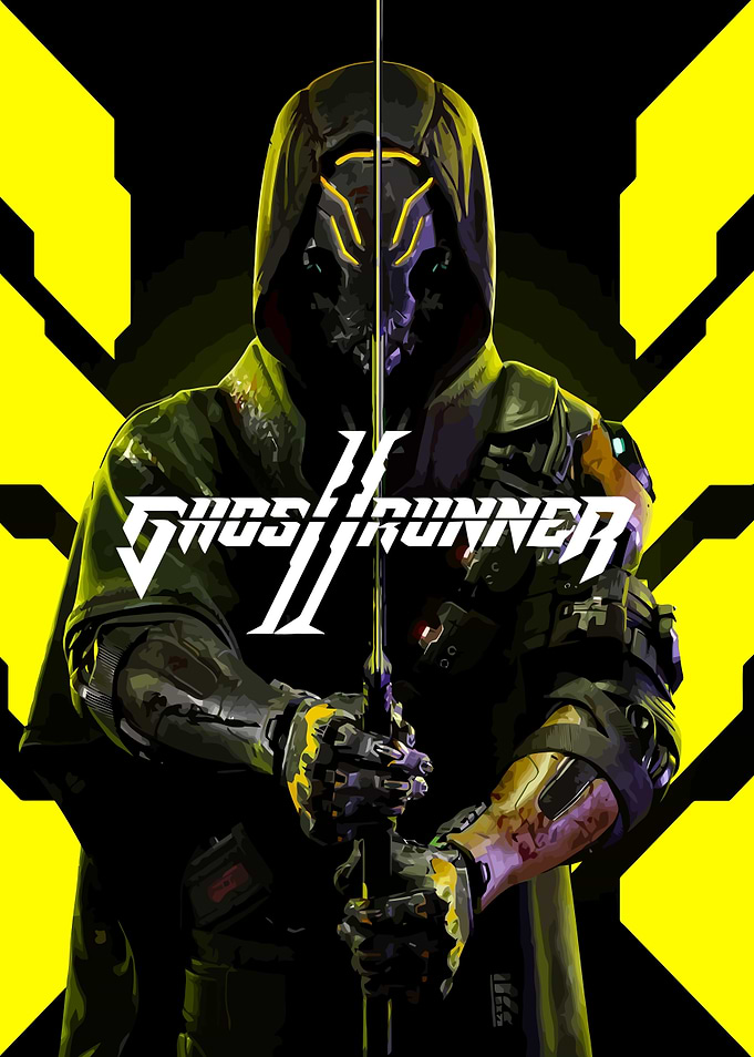 Ghost Runner 2 Game Art