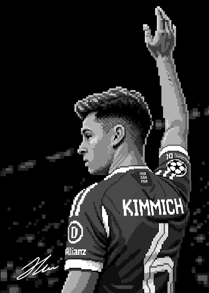 Pixel Art of Kimmich