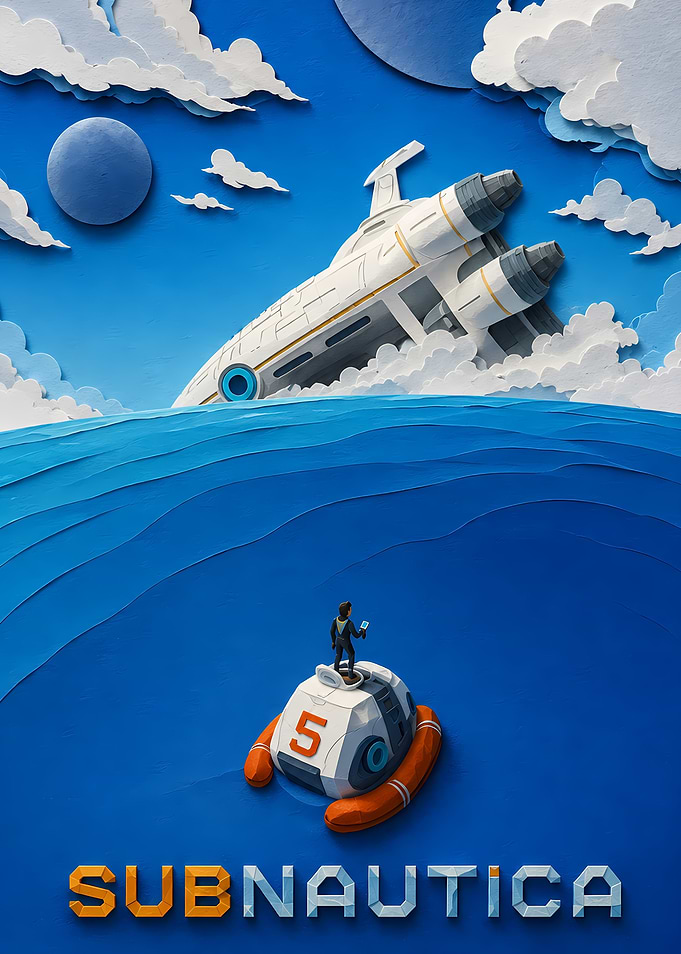 Subnautica Game Poster