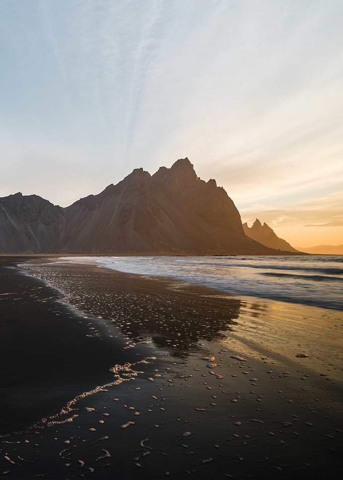 Sunrise Over Vestrahorn