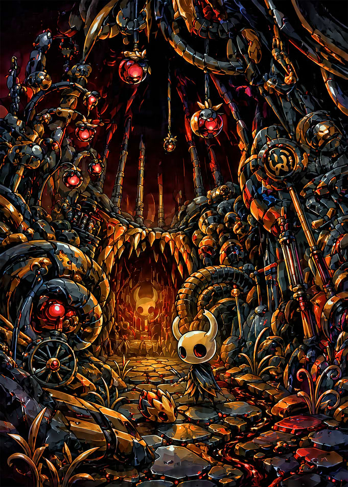 The Knight in a Dark, Mechanical Cave