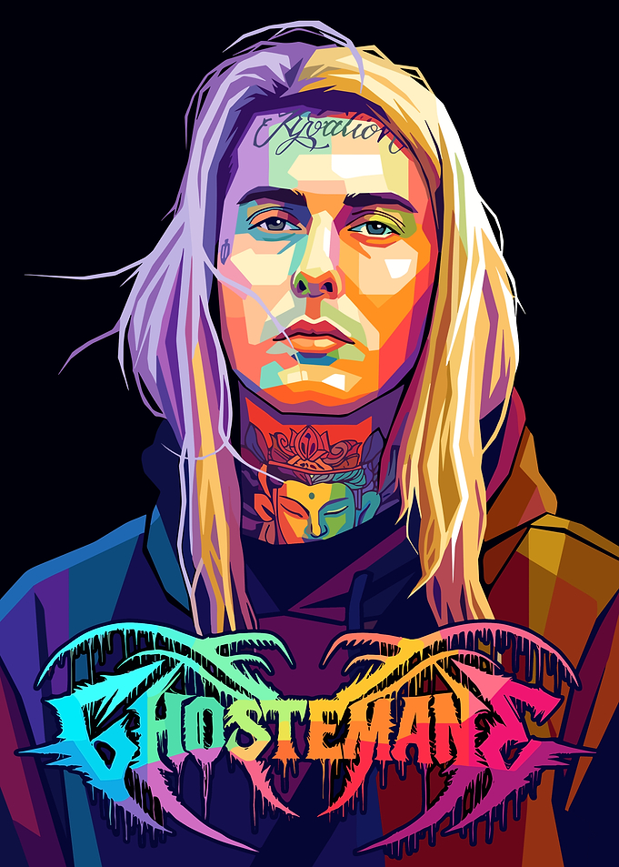 Ghostemane Pop Art Portrait