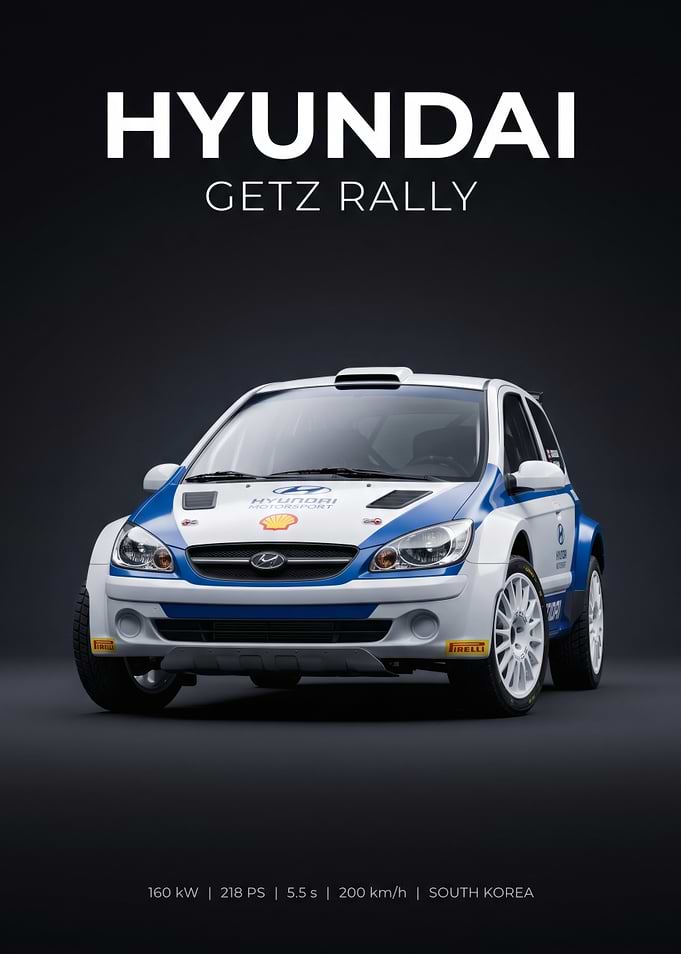 Hyundai Getz Rally Car