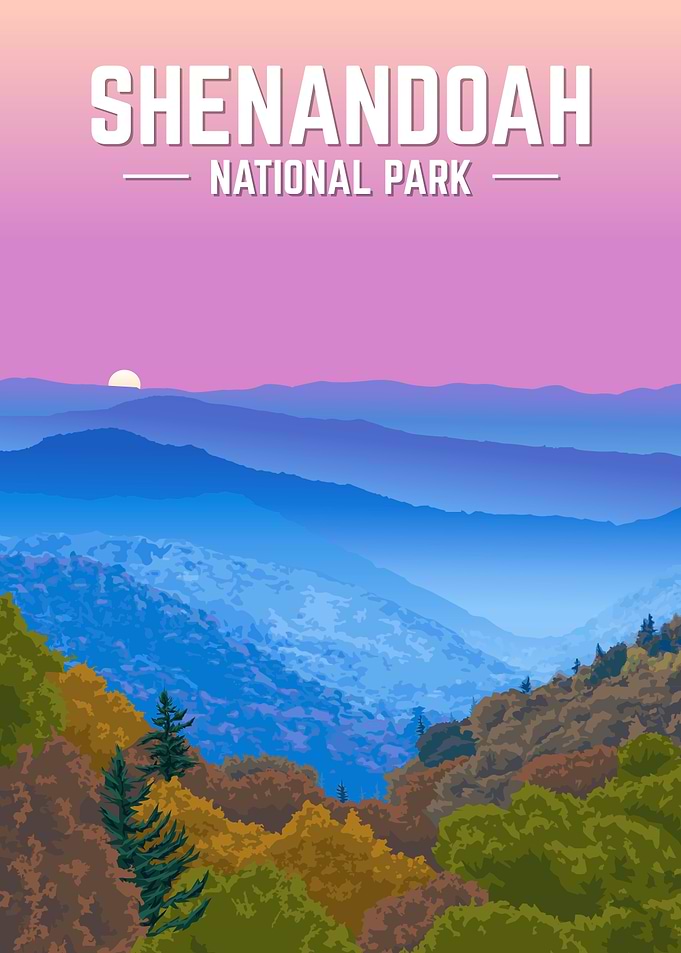 Shenandoah National Park Poster