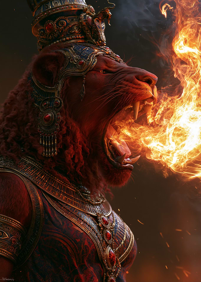 Lion God of Fire
