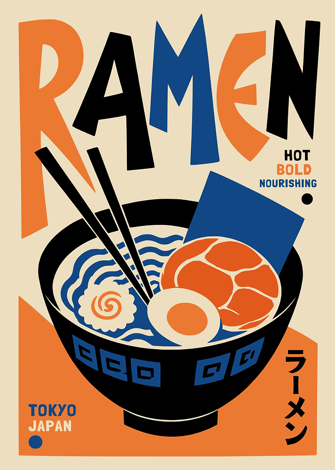 Ramen Bowl Poster