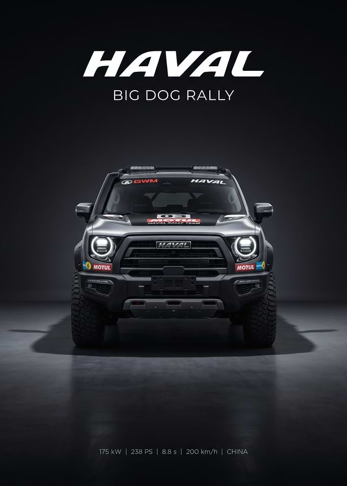 Haval Big Dog Rally Car