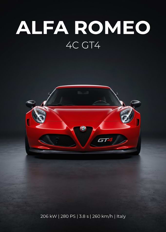 Alfa Romeo 4C GT4