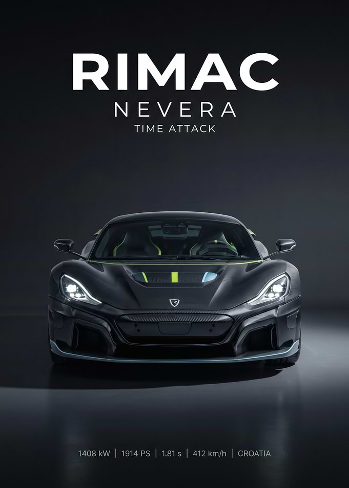 Rimac Nevera Time Attack Car