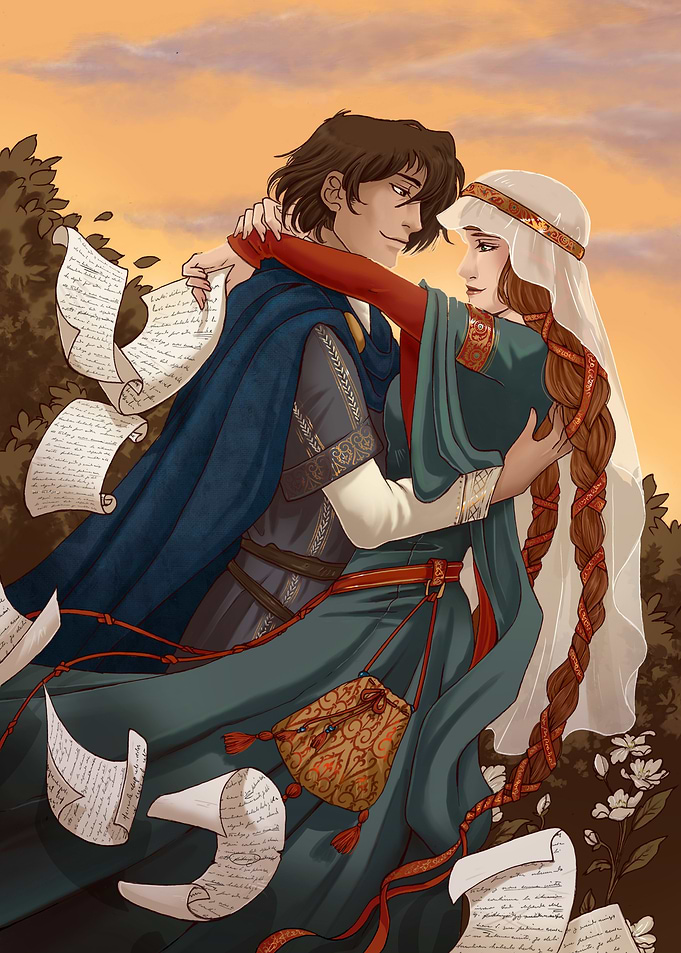 Medieval lovers