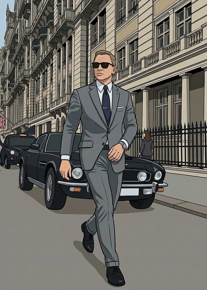 James Bond in London