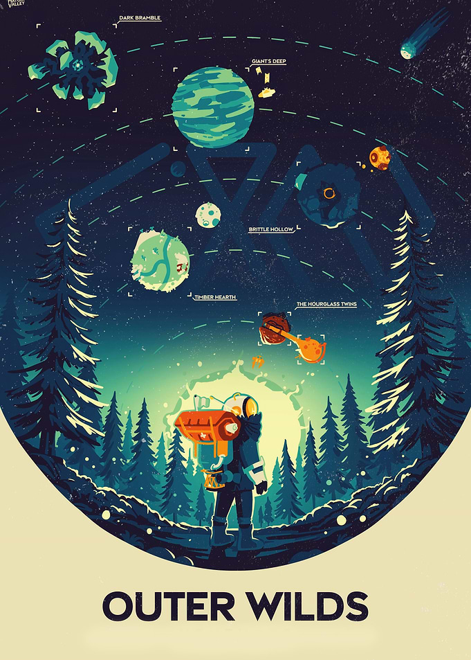 Outer Wilds Game Poster