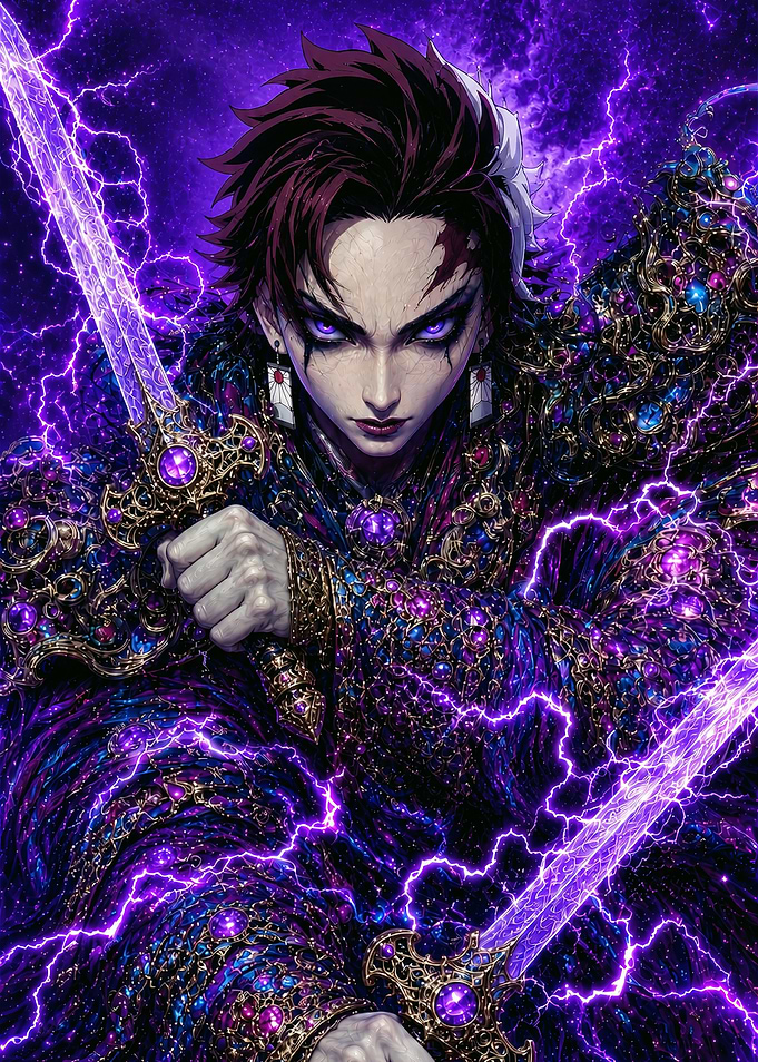 Dark Fantasy Anime Swordsman