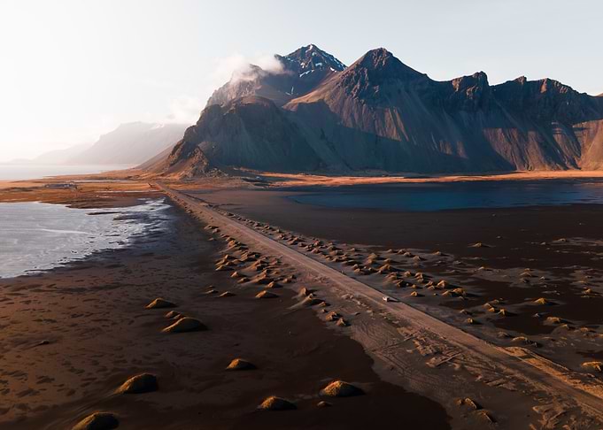 Stokksnes Black Beach